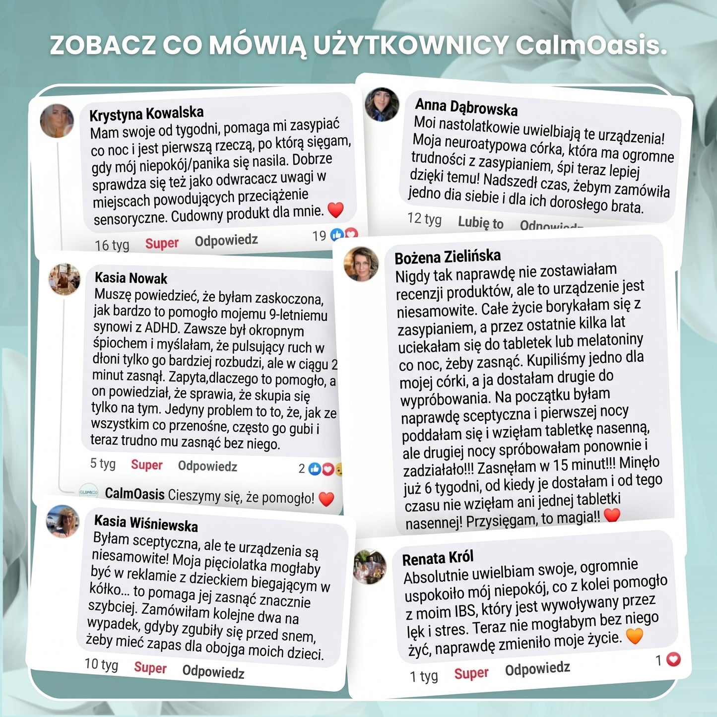 CalmOasis® – mały rytuał wyciszenia przed snem