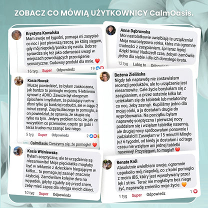 CalmOasis® – mały rytuał wyciszenia przed snem